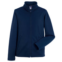 Mens Russell Smart Softshell Fleece Jacket Top (XS to 3XL)