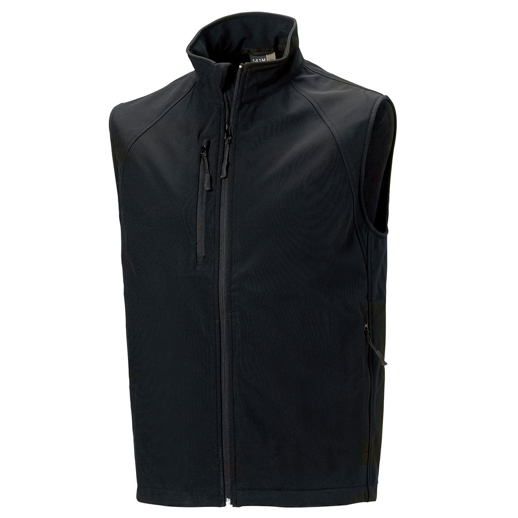 Mens Result Softshell Colour Sleeveless Gilet Top