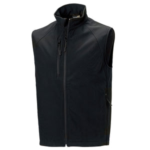 Mens Result Softshell Colour Sleeveless Gilet Top