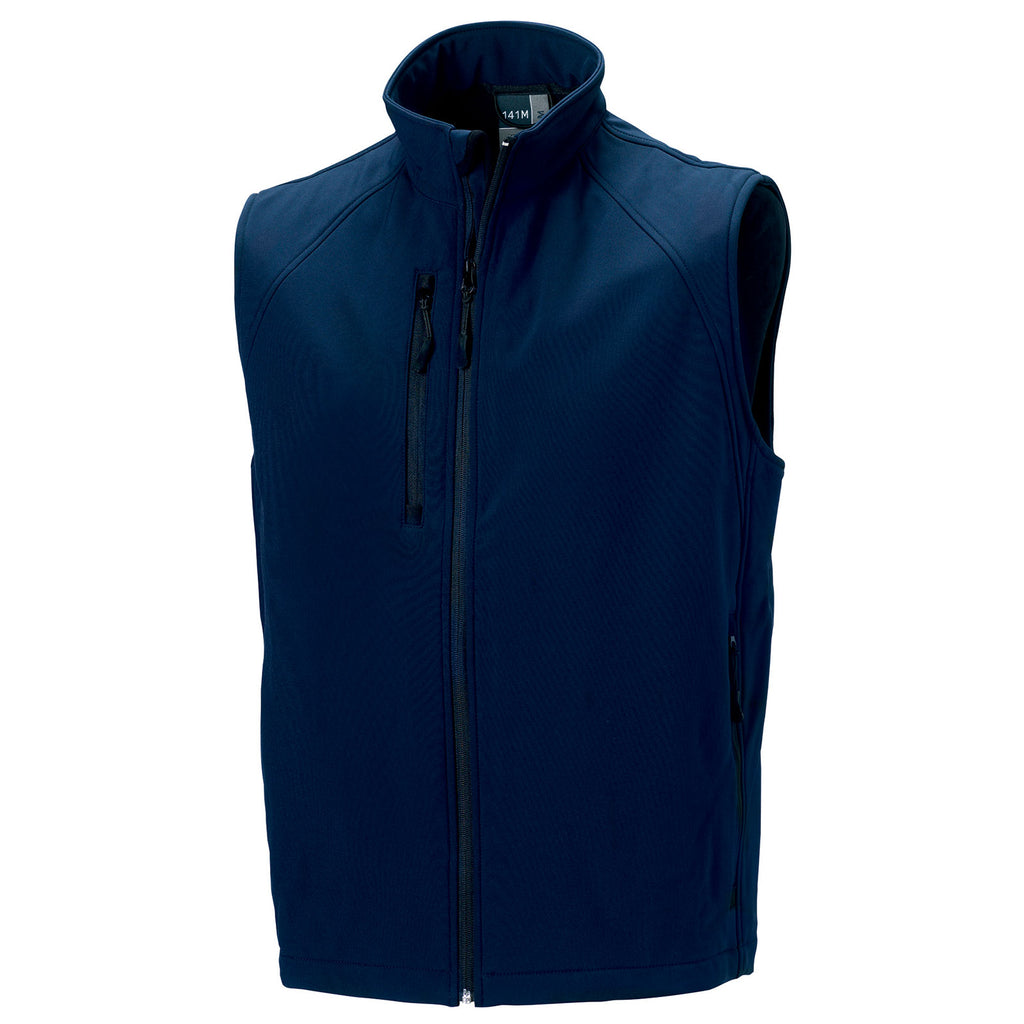 Mens Result Softshell Colour Sleeveless Gilet Top