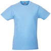 Mens Russell Slim 100% Cotton Colour Short Sleeve T Shirt Top