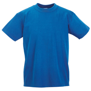 Kid Children Boy Girl Jerzees 100% Cotton Short Sleeve T Shirt Top