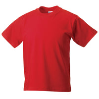 Kid Children Boy Girl Jerzees 100% Cotton Short Sleeve T Shirt Top