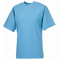 Mens Russell Super 100% Ringspun Cotton Colour Classic T Shirt Top (XS to 4XL)