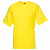 Mens Russell Super 100% Ringspun Cotton Colour Classic T Shirt Top (XS to 4XL)