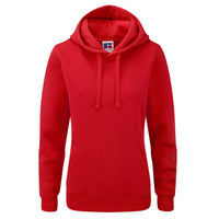 Ladies Women Russell Cotton Rich Colour Authentic Hooded Hoodie Sweatshirt Top