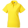 Ladies Women Classic Colour 100% Cotton Polo Neck Collar Shirt Top