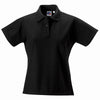 Ladies Women Ultimate Classic Colour 100% Cotton Polo Neck Collar Shirt Top