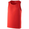 Mens AWDis 100% Polyester Plain Gym Sport Sleeveless Vest Singlet Tank Top