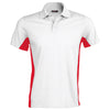 Mens Kariban Flag 100% Cotton Polo Neck Collar Fine Knit Short Sleeve Shirt Top