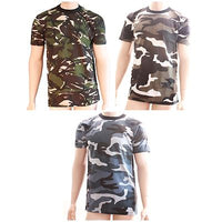 12 x Mens Army Combat Style Short Sleeve T Shirt Top