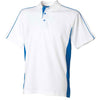Mens Finden Hales 100% Cotton Sport Polo Neck Short Sleeve Taped Neck Shirt Top