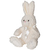 Mumbles Baby Toddler Plush Fur Toy Rabbit Teddy Bear (White)
