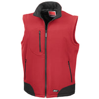 Mens Result Softshell Body Warmer Waterproof Winter Warm Jacket Coat Top