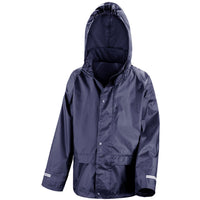Kid Children Junior Result Core StormDri Waterproof Rain Jacket Coat