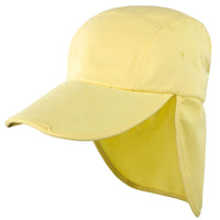 Kid Children Junior Result Fold Up Sun Back Neck Flap Legionnaire Cap Hat