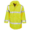 Mens Result High Visibility Hi Vis Safeguard Winter Warm Jacket Coat (EN471)