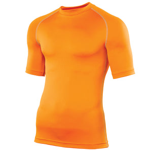 Mens Rhino Thermal Warm Lightweight Colour Baselayer Turtleneck Short Sleeve Top