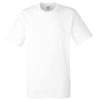 Mens Fruit of the Loom Heavy Weight Cotton Short Sleeve Plain T Shirt Top