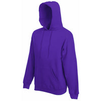 Mens Fruit of the Loom Classic Cotton Rich Hoodie Hooded Sweat Jacket Top