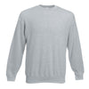 Mens Fruit of the Loom Premium Cotton Rich Set In Sleeves Sweatshirt Top
