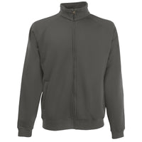 Mens Fruit of the Loom Premium Polyester Rich Full Zip Sweat Jacket