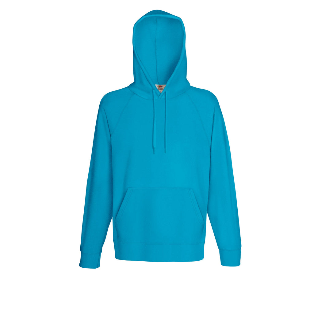 Mens Fruit of the Loom Light Weight Cotton Rich Hoodie Hooded Sweat Top