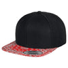 Adult Unisex Flexfit Fashion Print Design Snapback Wool Blend Baseball Cap Hat