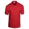 Mens Gildan DryBlend™ Jersey Knit Plain Colour Polo Neck Collar Shirt Top