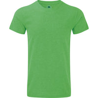 Mens Russell HD Bright Colour Long Length Short Sleeve T Shirt Top