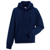 Mens Russell Authentic Hooded Hoodie Cotton Rich Colour Sweatshirt Sweat Top