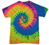 Kid Children Boy Girl Rainbow Hand Tie Dye Effect Design 100% Cotton T Shirt Top